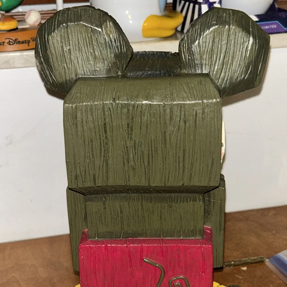 Disney Mickey Mouse Tiki Decorative Garden Statue  12.75
